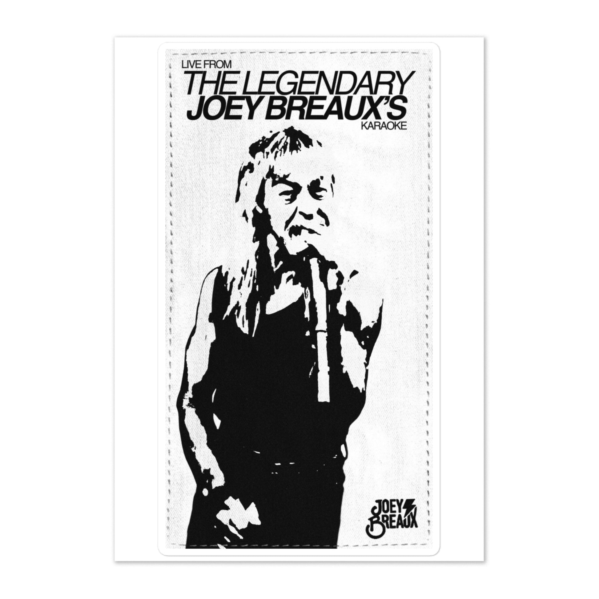 Joey Breaux Big Ass Sticker