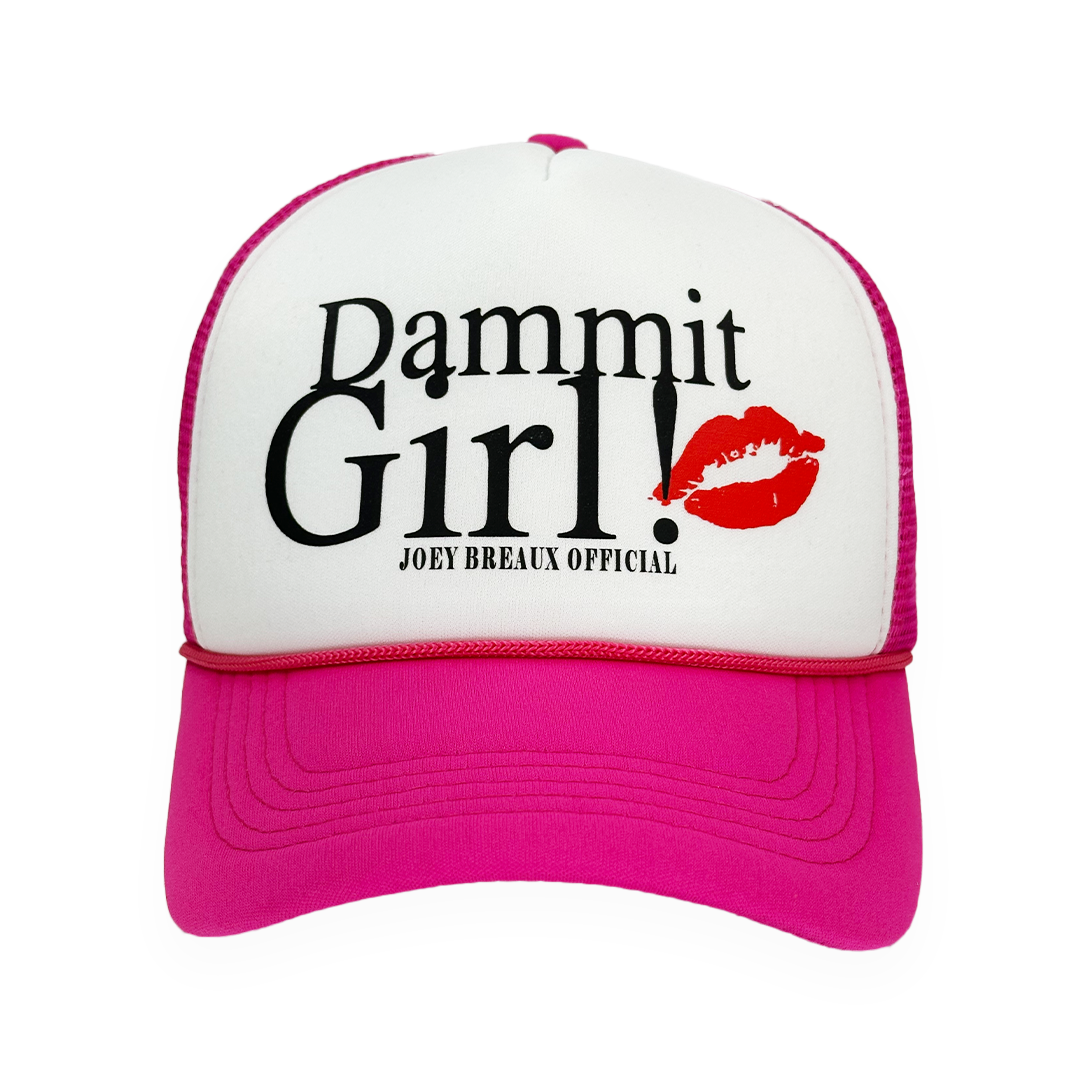 Dammit Girl! Printed Hat