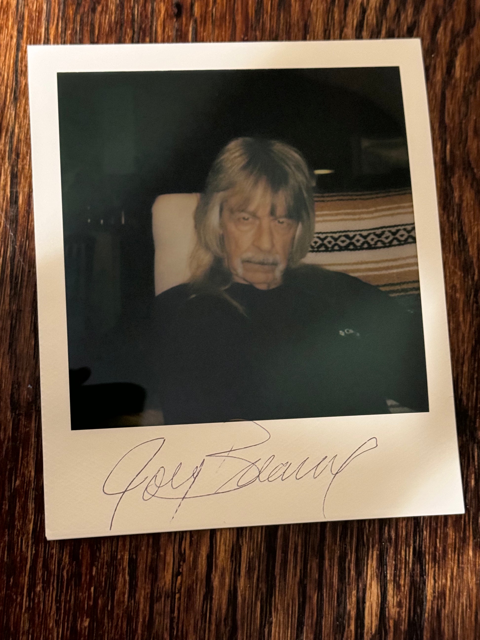LIMITED EDITION DROP- Autographed Joey Breaux Polaroid