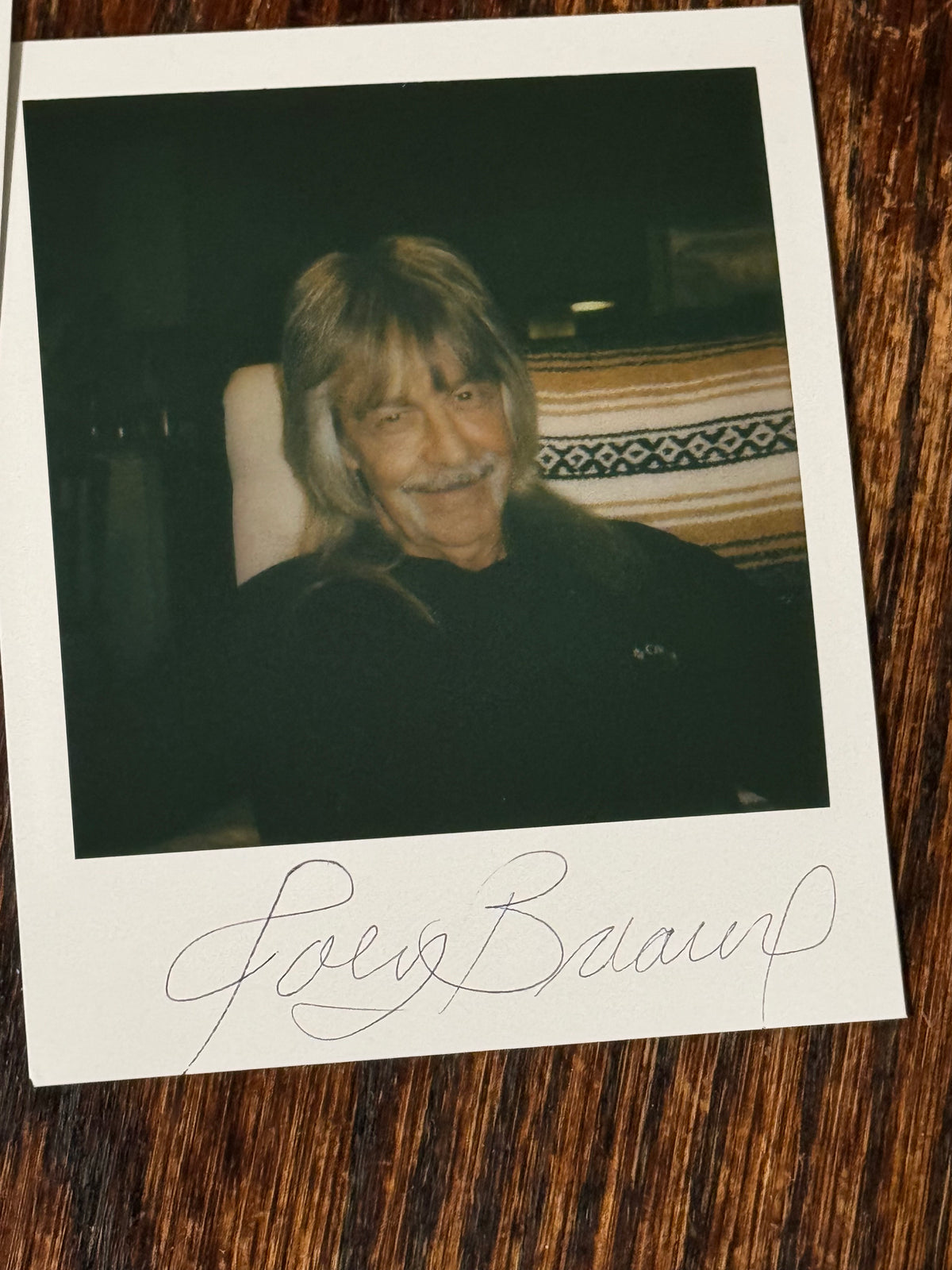 LIMITED EDITION DROP- Autographed Joey Breaux Polaroid