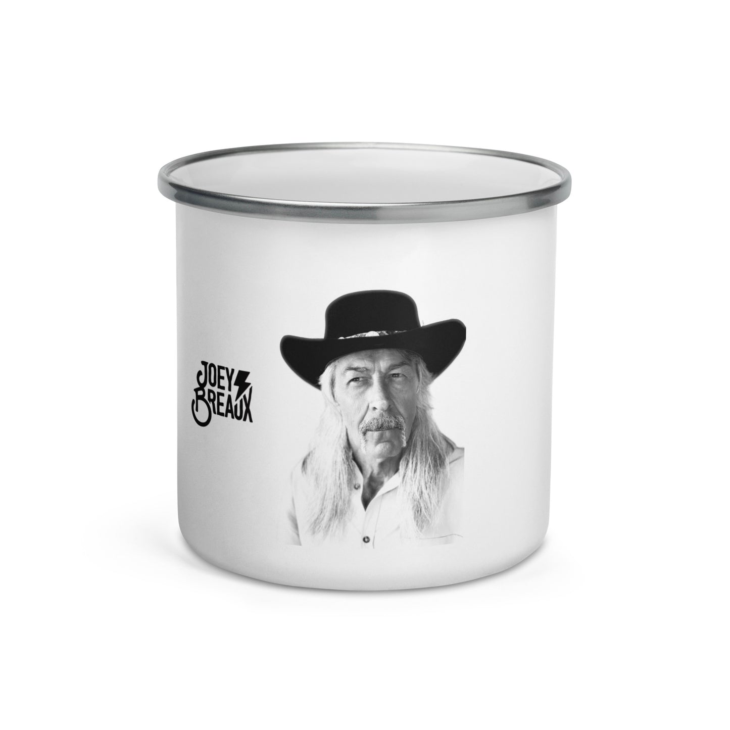 Cowboy Enamel Mug